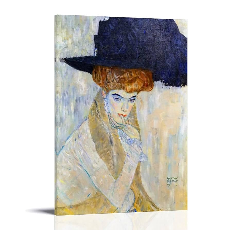 額装品/Dame Med Hat/グスタフ クリムト 額装品/Dame Med Hat/グスタフ クリムト